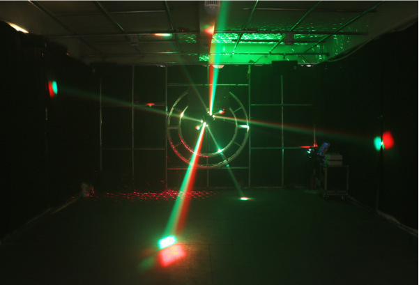 Double-head 12 or 16 beam lights, single-head moving head lights, private room ktv flashlights, stage lights, rotating laser lights pic 1