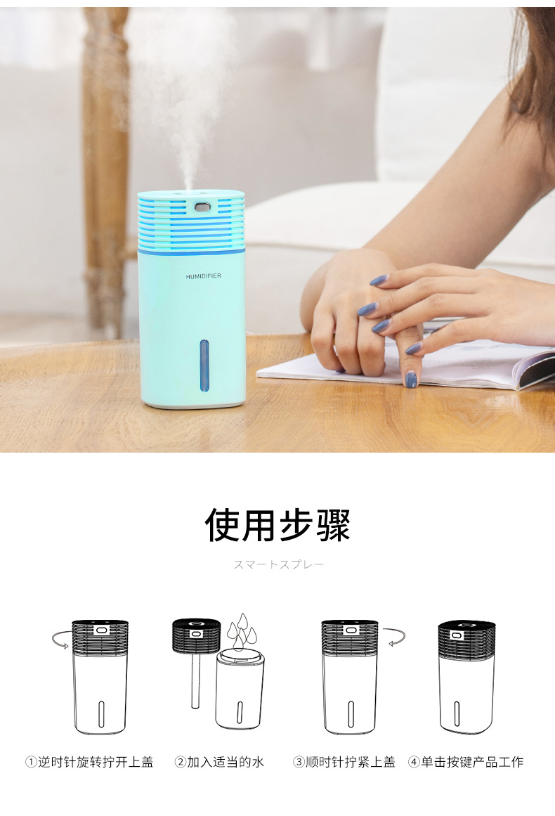 Creative new products: Yifang Humidifier, USB Mini Car Humidifier, Color Ambient Night Light, Desktop Humidifier pic 16