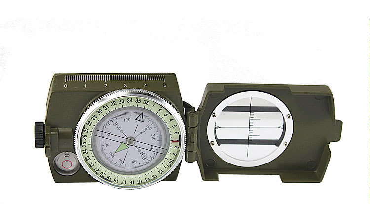 Wholesale American metal compass, high-end folding military standard, Military enthusiast K4580 multi-functional luminous compass pic 14