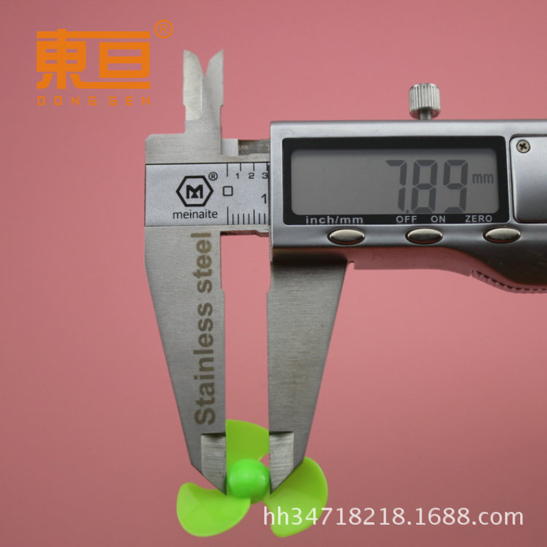 Φ303Y2A green propeller 30 Three-blade fan blade propeller technology model parts pic 6