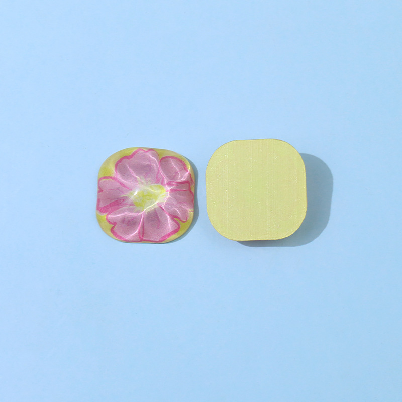 Water ripple flower ear stud patches, retro hair clips, mobile phone cases, DIY handcrafted materials, bulk goods, accessories wholesale pic 4