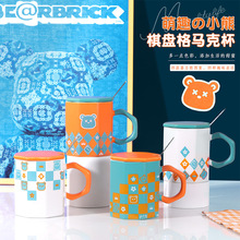 Cartoon rocket Planet mug, creative space astronaut water cup, large-capacity coffee cup gift box, ceramic cup pic 3