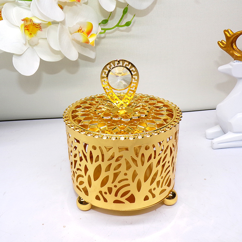 Hollowed-out creative lace incense burner, a popular new product from a Middle Eastern-style decorative incense burner manufacturer pic 2