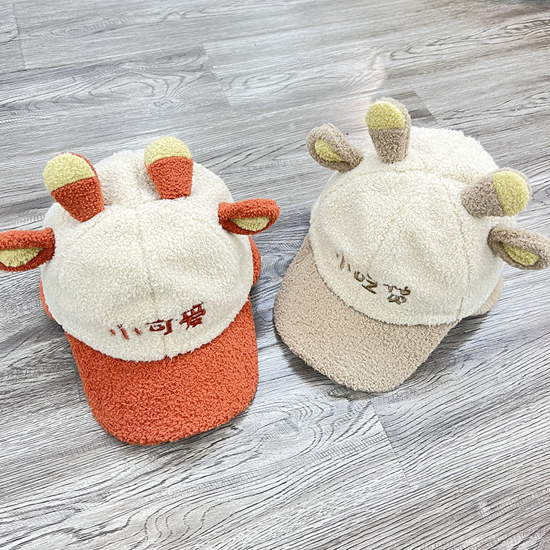 Ciervo peludos capucha de lengua mujeres otoño e invierno caliente thunderfeng sombrero sombrero de peluche peluche rizado lindo dulce versión coreana ruth pic 3