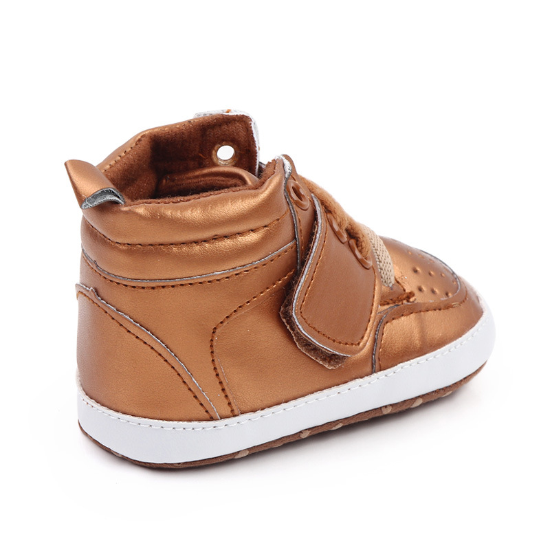Wholesale of high-top casual sports soft-soled shoes for baby boys aged 0-12 months, baby shoes and walking shoes 2755 pic 17