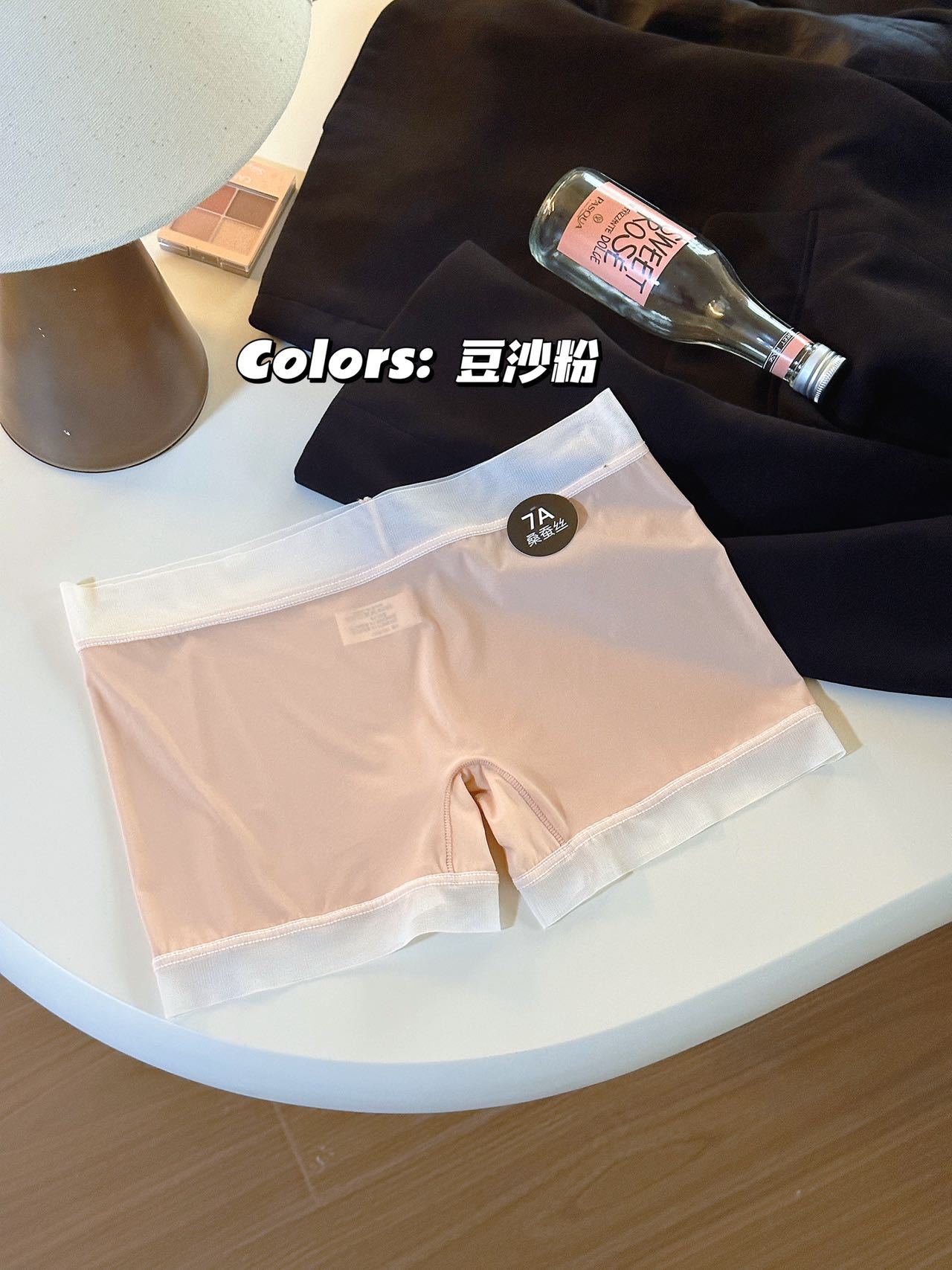 无痕冰丝面膜内裤女生夏季薄款透气速干中腰7A桑蚕丝女士平角裤详情20