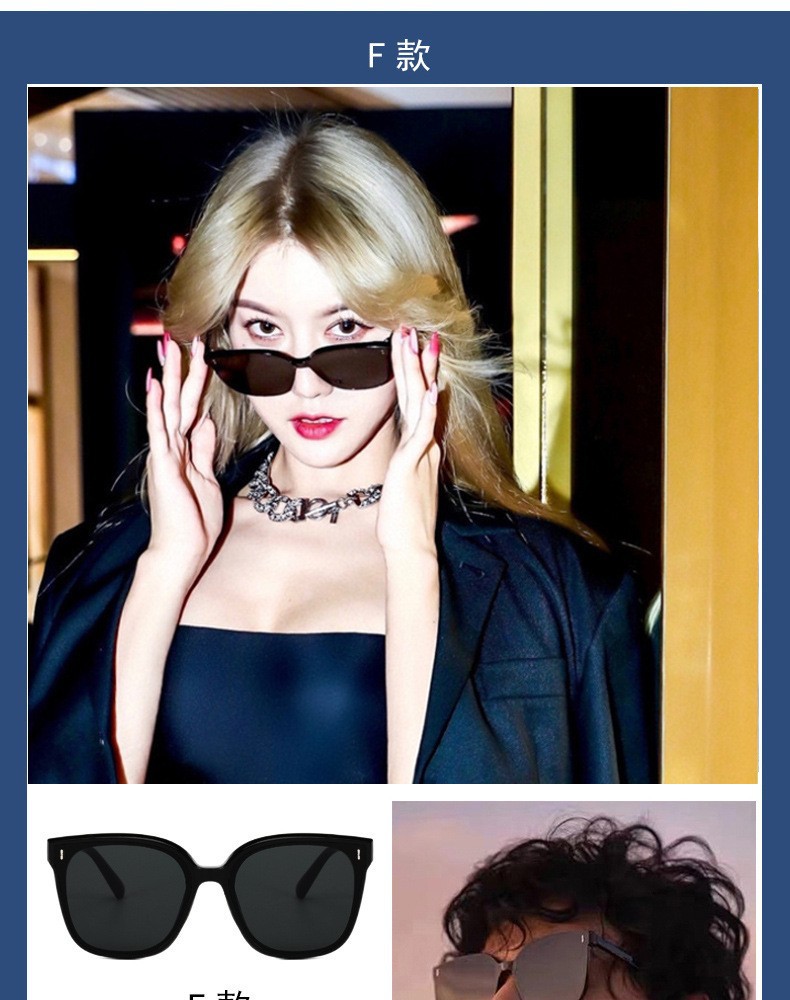 Wholesale of new gm sunglasses, the same polarized sunglasses as female Internet celebrities and fashionable outdoor UV-protective sunglasses for men pic 1
