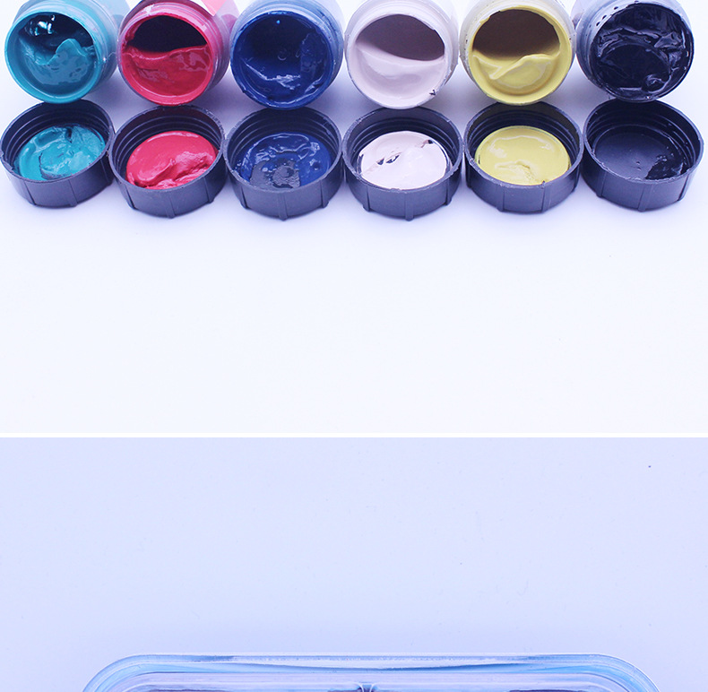 15ML水粉画颜料儿童学生手绘彩绘涂鸦色彩颜料广告颜料墙体颜料详情23