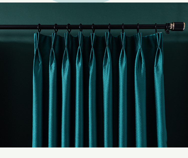 Full-blackout bedroom light-blocking curtains 2022 new style living room home hotel sun protection and heat insulation high-precision curtain fabric pic 37