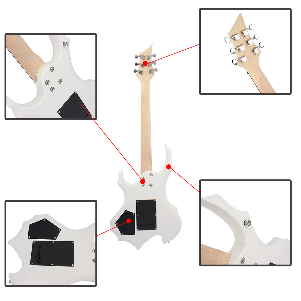 IRIN Electric Guitar Series Set of 24 Pieces for students and adults to play plucked instrument guitars pic 8