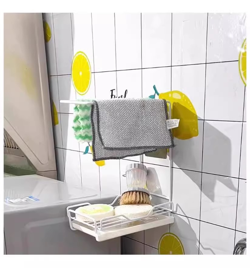 钢丝洗碗布日用清洁布网格不沾油抹布厨房灶台洗碗洗锅清洗布去污详情8