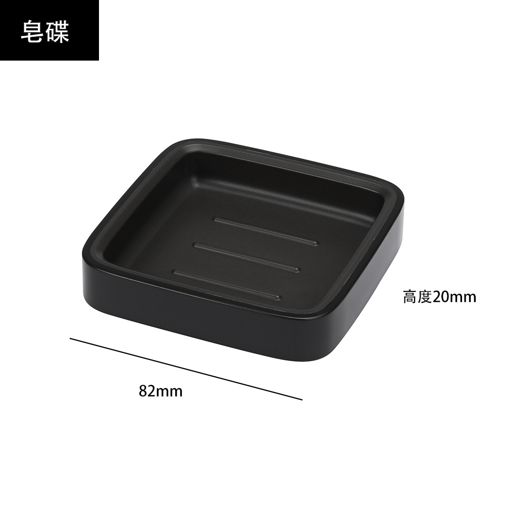 Venta directa de fábrica habitación de hotel bandeja de plástico ABS caja de consumibles caja de papel tisú bandeja de té soporte de taza toalla bandeja kit pic 17