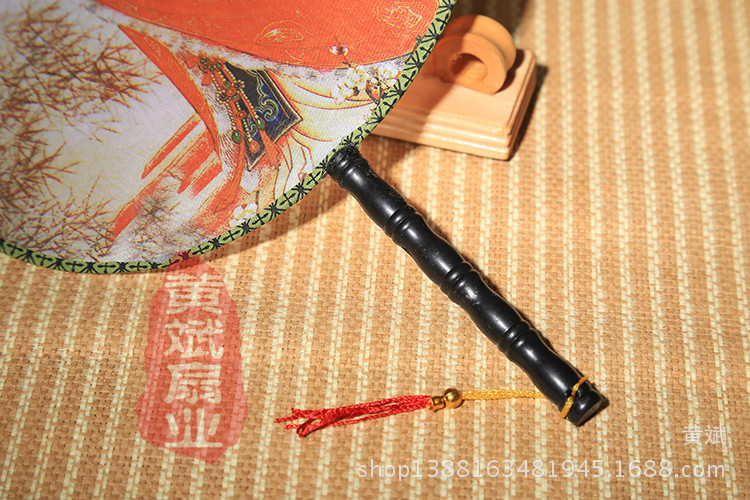 扇子批发 古典小号圆形宫扇团扇 舞蹈扇 婚庆摄影道具扇详情17
