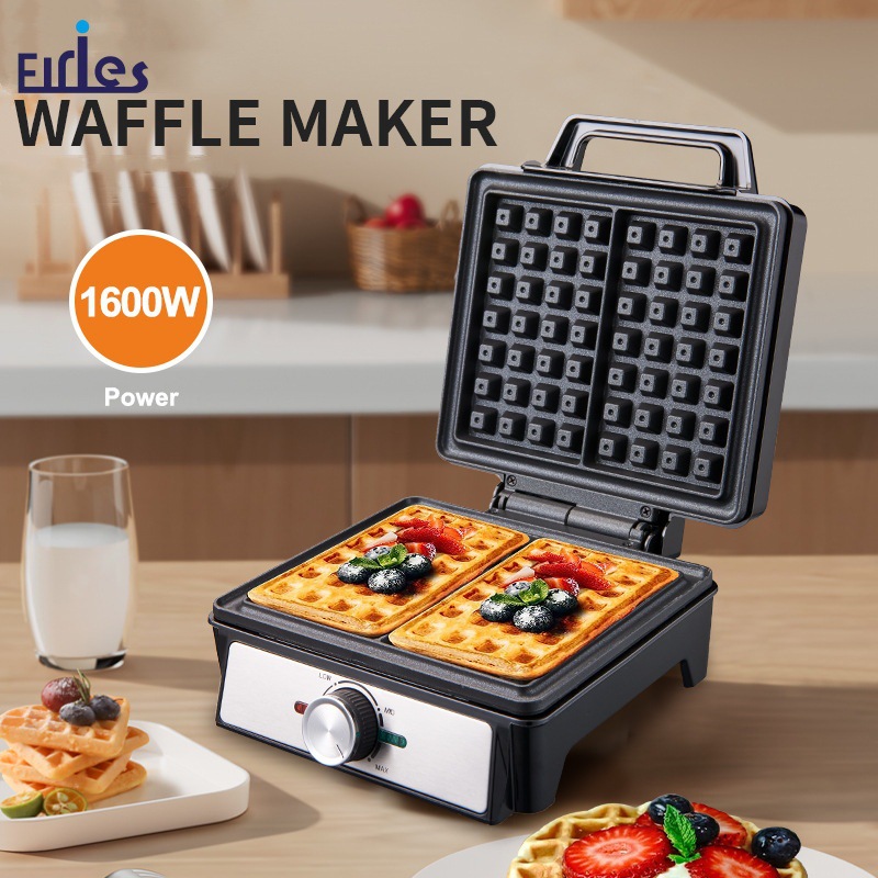 面包机美规欧规跨境大号华夫饼机单板两片吐司机烤面包机蛋糕早餐详情1