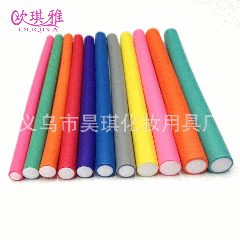 美发造型盘发女童卷发工具多功能魔法卷发棒不伤发橡胶棒详情55