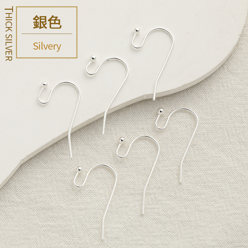 现货批发 自制耳钉 耳钩 耳夹 组装耳环手工diy饰品配件 保色材质详情4