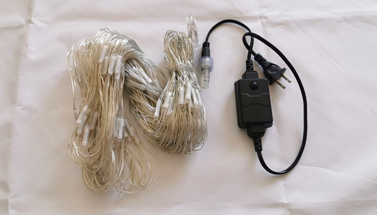 Wholesale of net lights, fishing net lights, starry sky net decorative solar net lights, outdoor waterproof park decorative led net lights pic 14