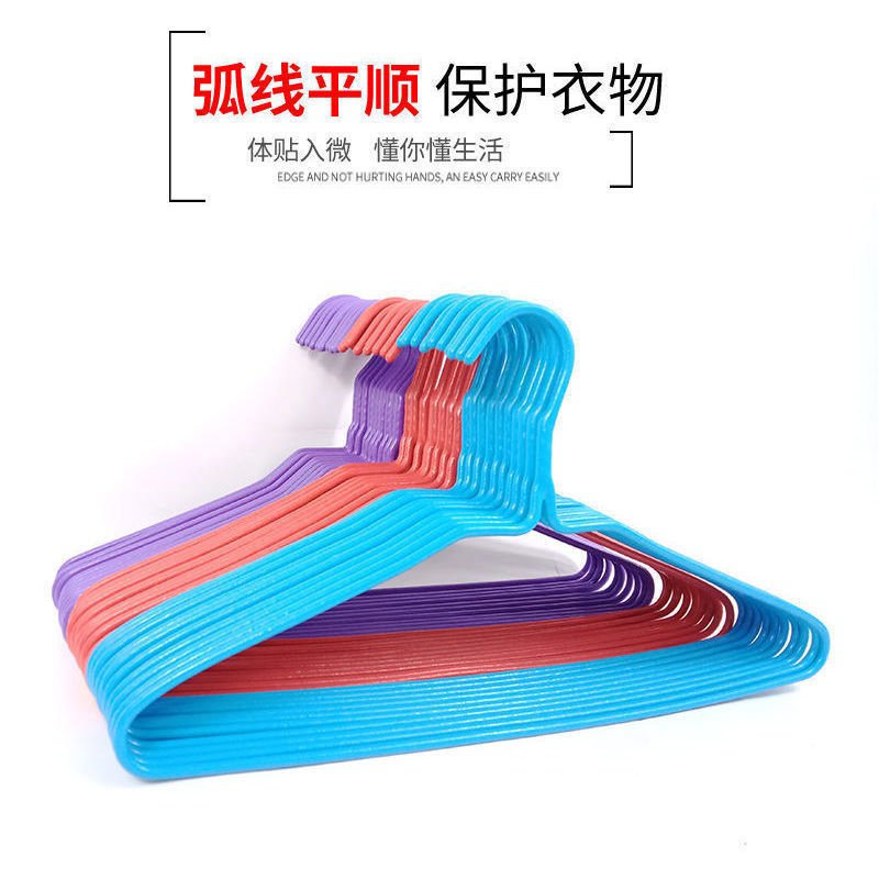 加粗加厚成人衣架子加长大人衣架挂撑家用晾晒衣架批发零售大衣挂详情4