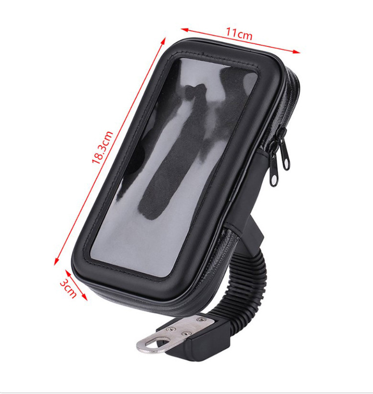 In-stock motorcycle and electric bike riding touch screen phone stand, waterproof handlebar, navigation universal phone case pic 15