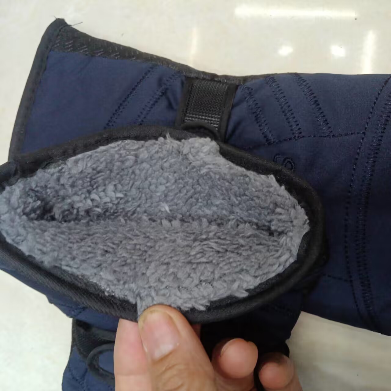 Safety protection, hand protection, universal gloves, cross-border warmth, outdoor skiing, motorcycle, electric bike riding gloves, fleece, extended and thickened, couple sets, cotton gloves pic 16