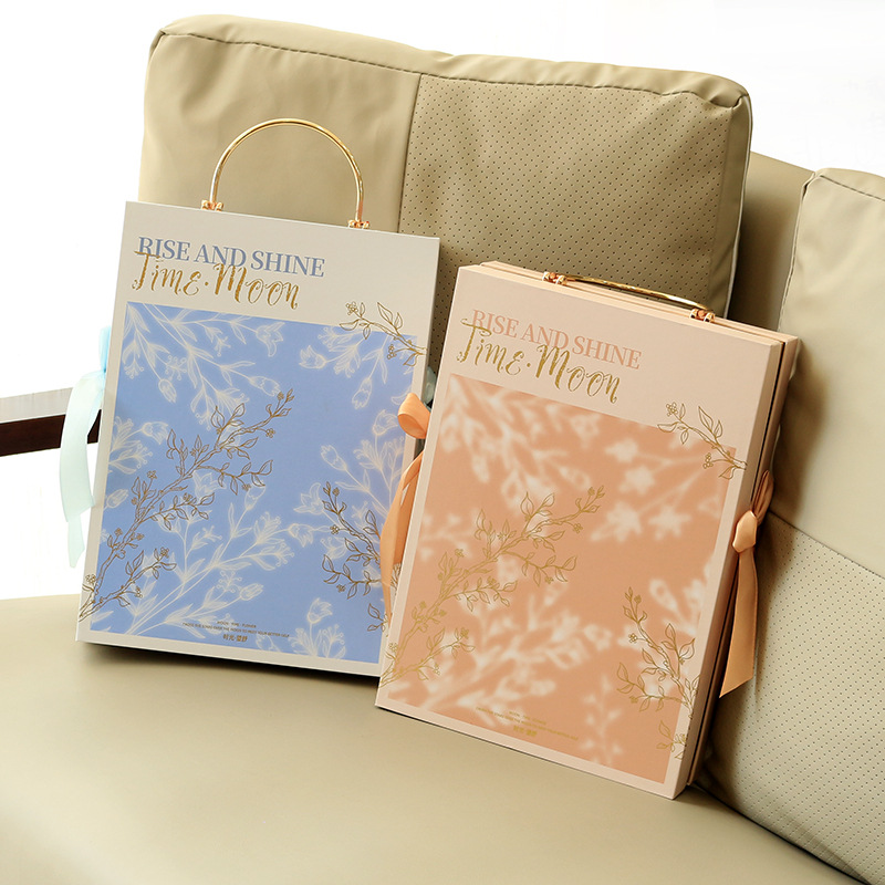 In-stock Mid-Autumn Festival packaging box 2025 new style Mid-Autumn Festival gift box, hand-held high-end gift box, empty box customization pic 4