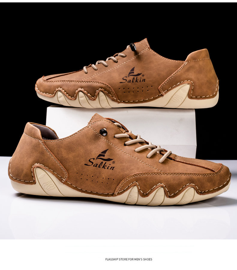 跨境爆款帆船鞋男鞋低帮男士休闲鞋子马丁鞋男八爪鱼男鞋大码鞋子详情13