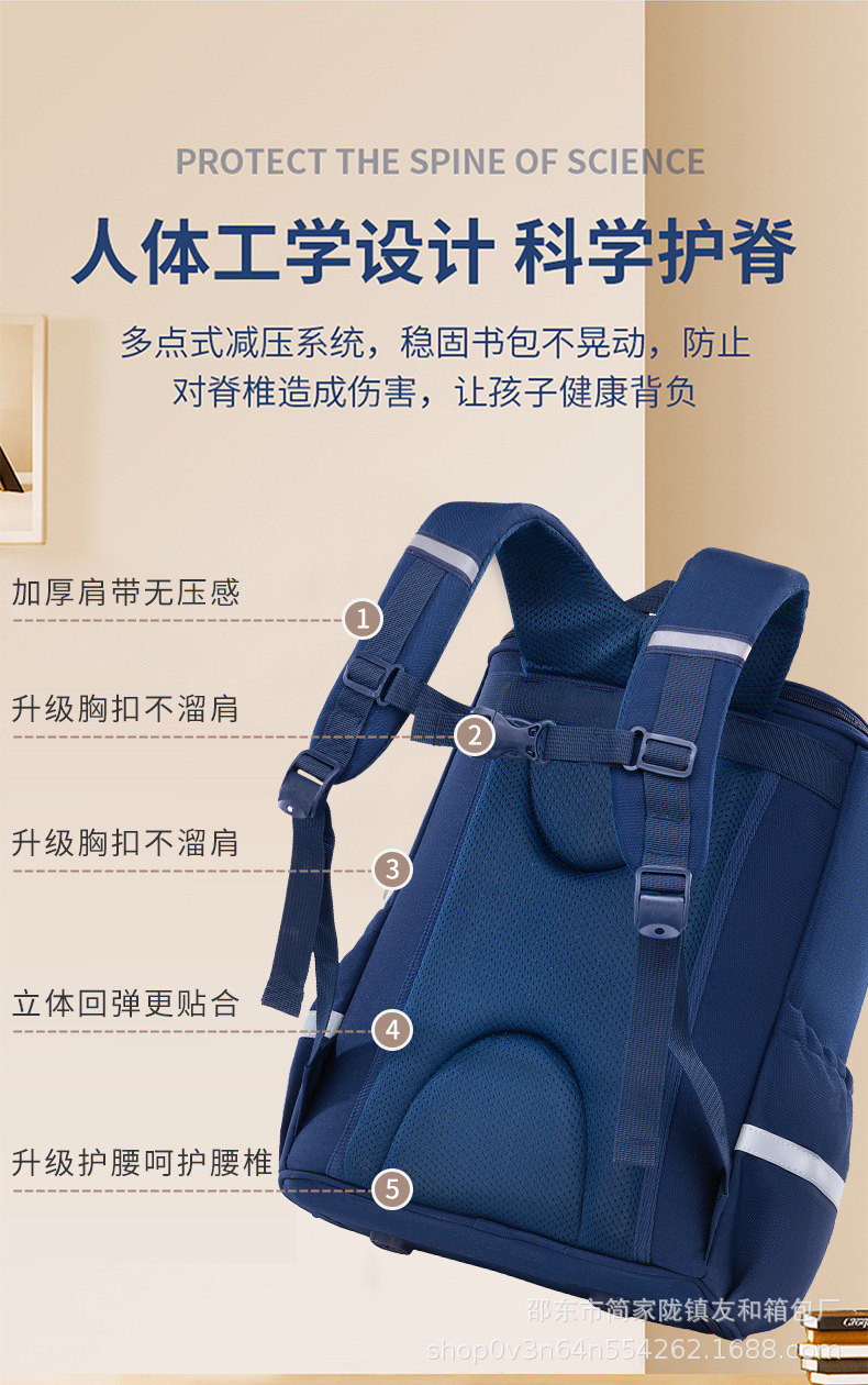 新款包小学生书包可爱包包双肩儿童背包女男双肩包皮具箱包批发详情4