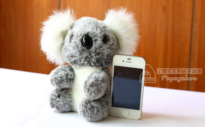 仿真考拉公仔玩偶白考拉 树袋熊 毛绒玩具母子考拉毛绒玩具公仔详情9