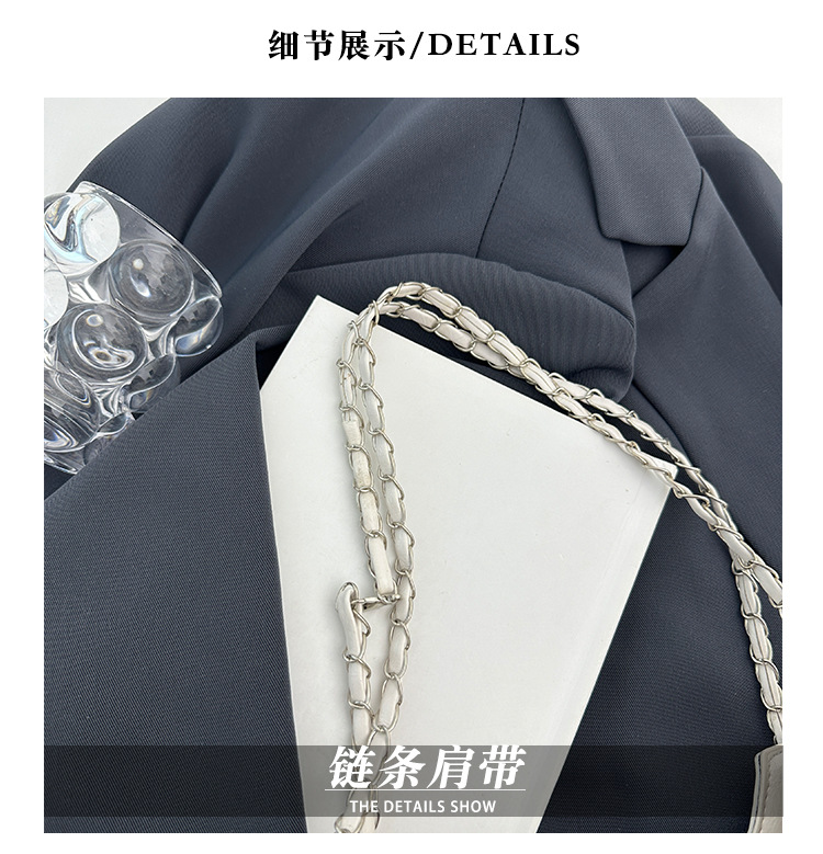 小众ins时尚腋下单肩斜跨包包女2024新款秋季简约蝴蝶结小包高级详情2