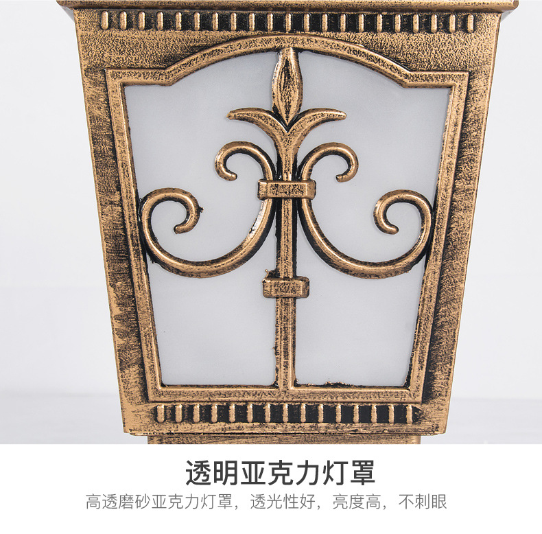 Solar lawn lights, community villa courtyard lights, garden lights, outdoor road and grassland lights, waterproof LED landscape lights pic 21