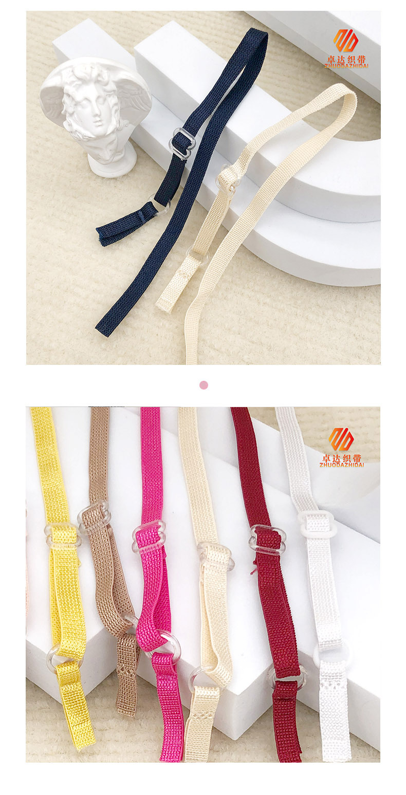 11-color ready-made shoulder straps, underwear straps, adjustable back accessories, eye masks, elastic bands, bra clothing accessories pic 18