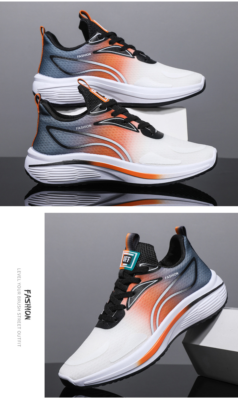 鞋子男款学生体育课软底跑步鞋透气软底休闲鞋潮流百搭运动鞋男详情13