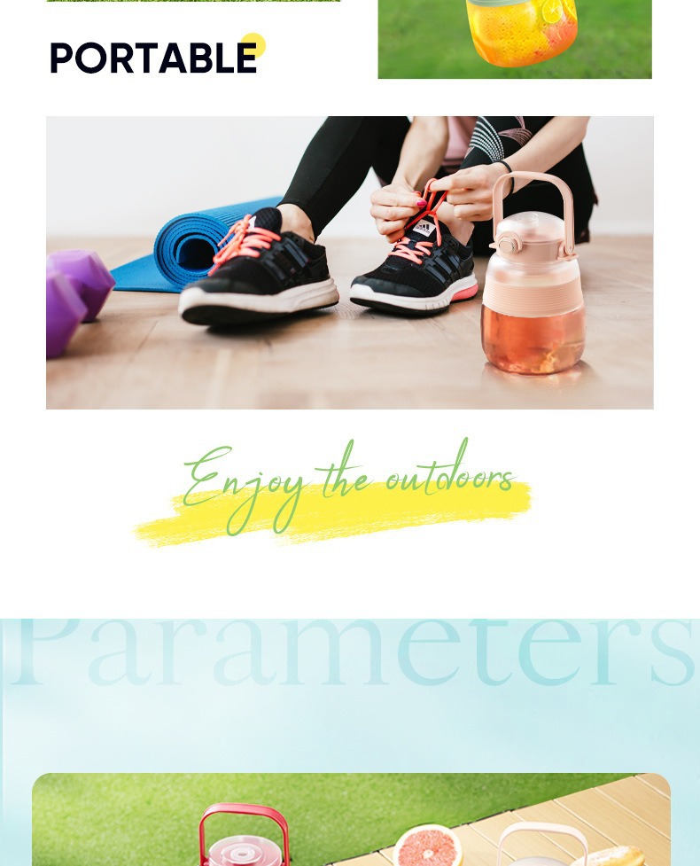 榨汁杯榨汁桶吨吨杯榨汁机 便携式榨汁机家用 全自动电动果汁机详情18