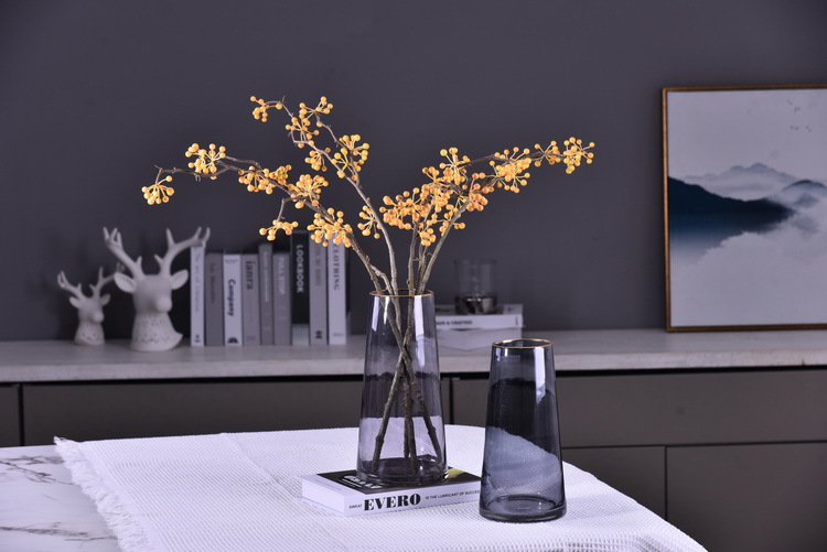 Lanjin Artificial Fruit Factory Direct Sales, wholesale of artificial berries, artificial green vine fruits, Chinese modern and simple decoration, winter green fruits, and mountain prosperity fruits pic 35