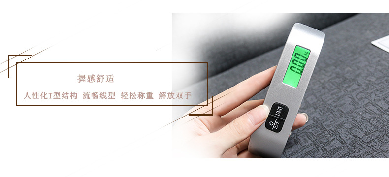 Comai Precision Express hand-held scale, hand-pulled scale, portable hanging scale, household high-precision hook scale, cross-border popular luggage scale, hanging scale pic 5
