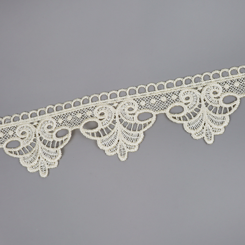 The original manufacturer supplies water-soluble lace sofa cushion cover accessories with a width of 7CM, featuring Yuebuyou embroidery lace pic 10