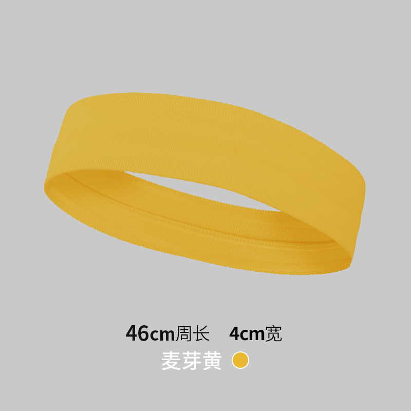 Adult outdoor running sports headband lulu yoga headscarf knitted sweat-absorbing and sweat-stopping belt basketball fitness hair tie pic 25