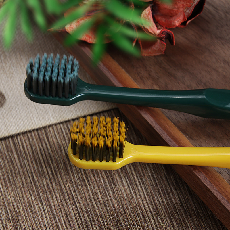 民宿酒店一次性洗漱用品旅行便携套装家用待客软毛牙刷牙具批发详情7