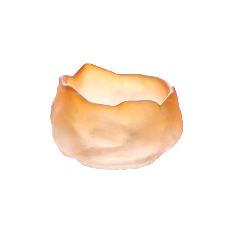 INS First Snow Glass Tea Cups with high appearance standards, Japanese snow release cups, transparent frosted tea tasting cups, handcrafted glass Shangshen cups, and other selected categories pic 13