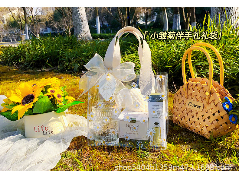 礼品袋pvc手提袋礼定生日结婚喜糖伴手礼袋子透明礼品袋礼物袋详情11