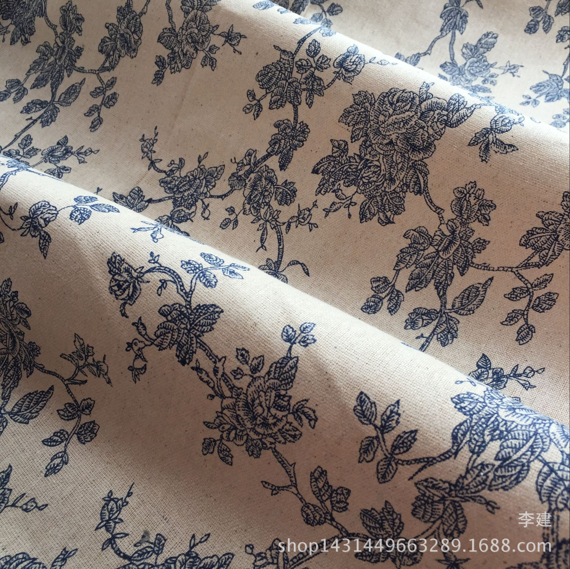 Jianxiang Textile Factory supplies linen printed Nordic-style tablecloths, cushions, aprons and storage bags, which can be made into PE film pic 61