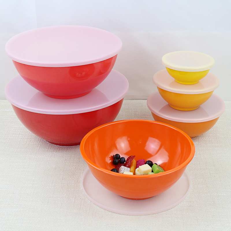 Amazon wholesale small round bowl pasta mixing bowl with pearl pudding, melamine imitation porcelain French afternoon tea dessert bowl pic 4