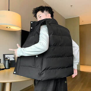 男士夹克2023春秋新款连帽外套男装韩版潮流休闲时尚宽松潮牌衣服详情25