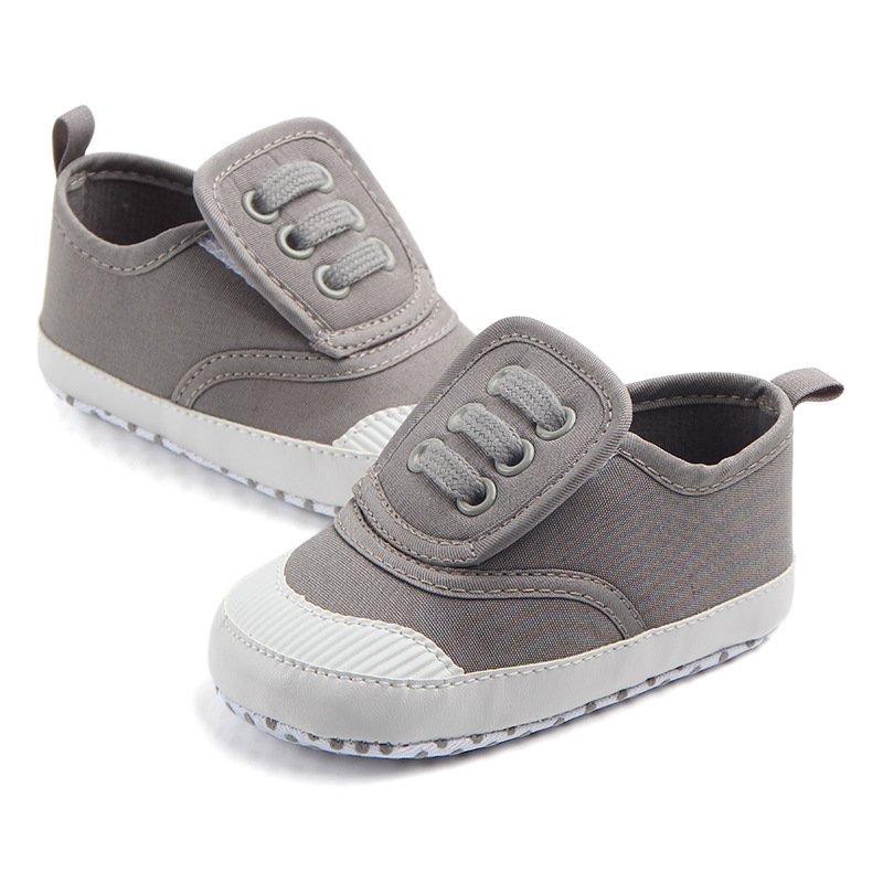 秋季新款 魔术贴帆布宝宝学步鞋 婴儿鞋外贸货源 D0634详情10