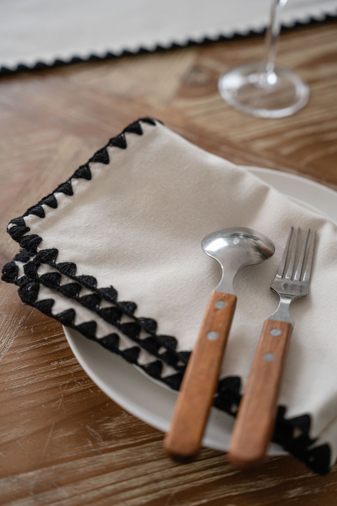 伊缦琪韵素色绣花桌旗茶几美式乡村简约茶几电视柜工厂直供详情14