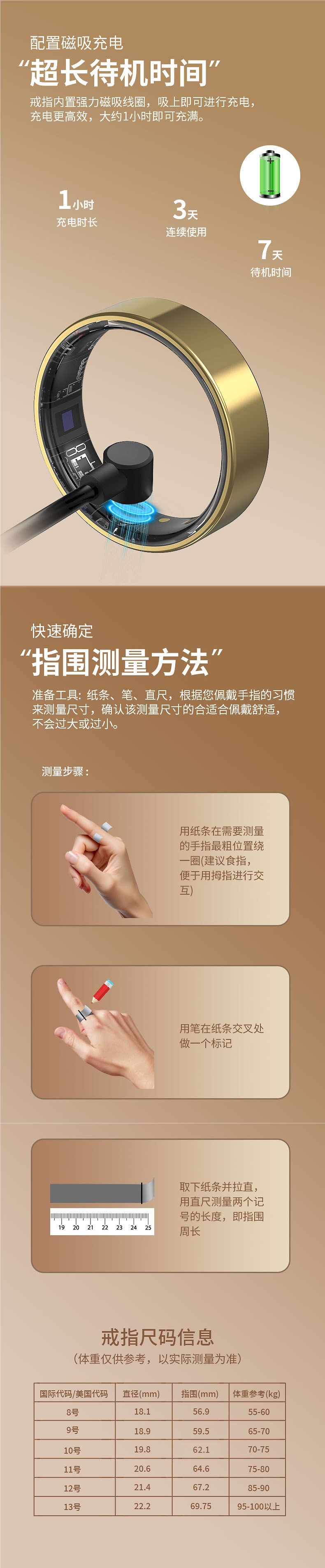 The smart ring TK5 with Bluetooth name R11M supports wholesale of LOGO couple gifts and smart wearable devices pic 3