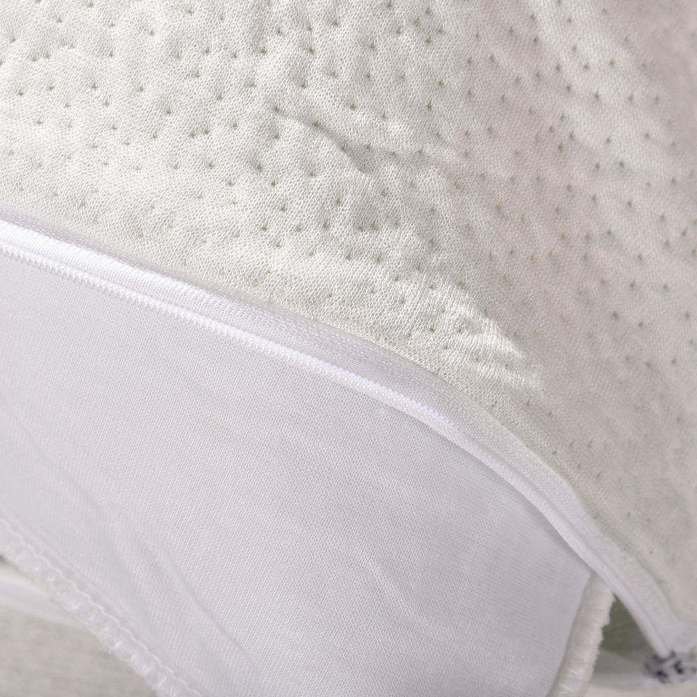 Best-selling new bamboo fiber neck pillow core comfortable three-dimensional pillow, factory direct sales and wholesale for single and double people pic 7