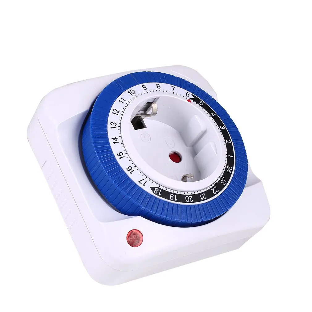 The mechanical timer household smart timing socket operates in a 24-hour cycle, with the timer switch automatically cutting off the power supply pic 11