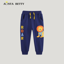 24秋季新品女童卫衣欧美风格针织棉卡通印花圆领儿童运动衫详情21