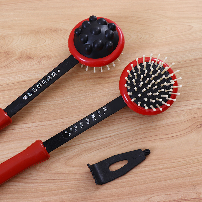 Massage hammer, back tapping, meridian pounding, multi-functional health hammer, health patting stick, fitness and satisfaction hammer in stock pic 27